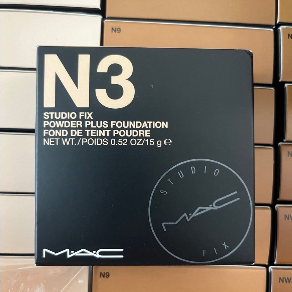 New MAC N3 Cosmetics Studio Fix Powder Plus Foundation old version